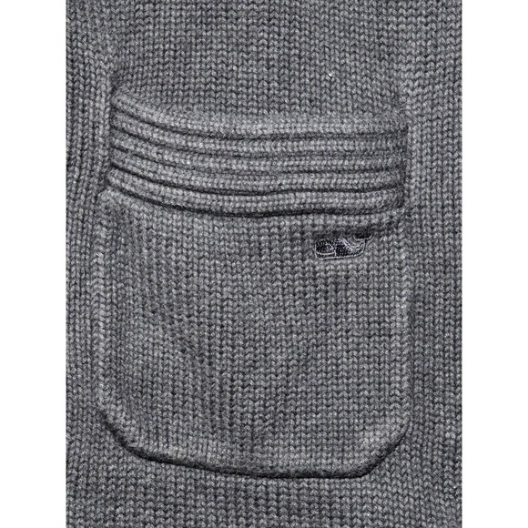 Vineyard Vines Cardigan Sweater Tunic Knit Longline Pockets Button Up Medium - Picture 4 of 7